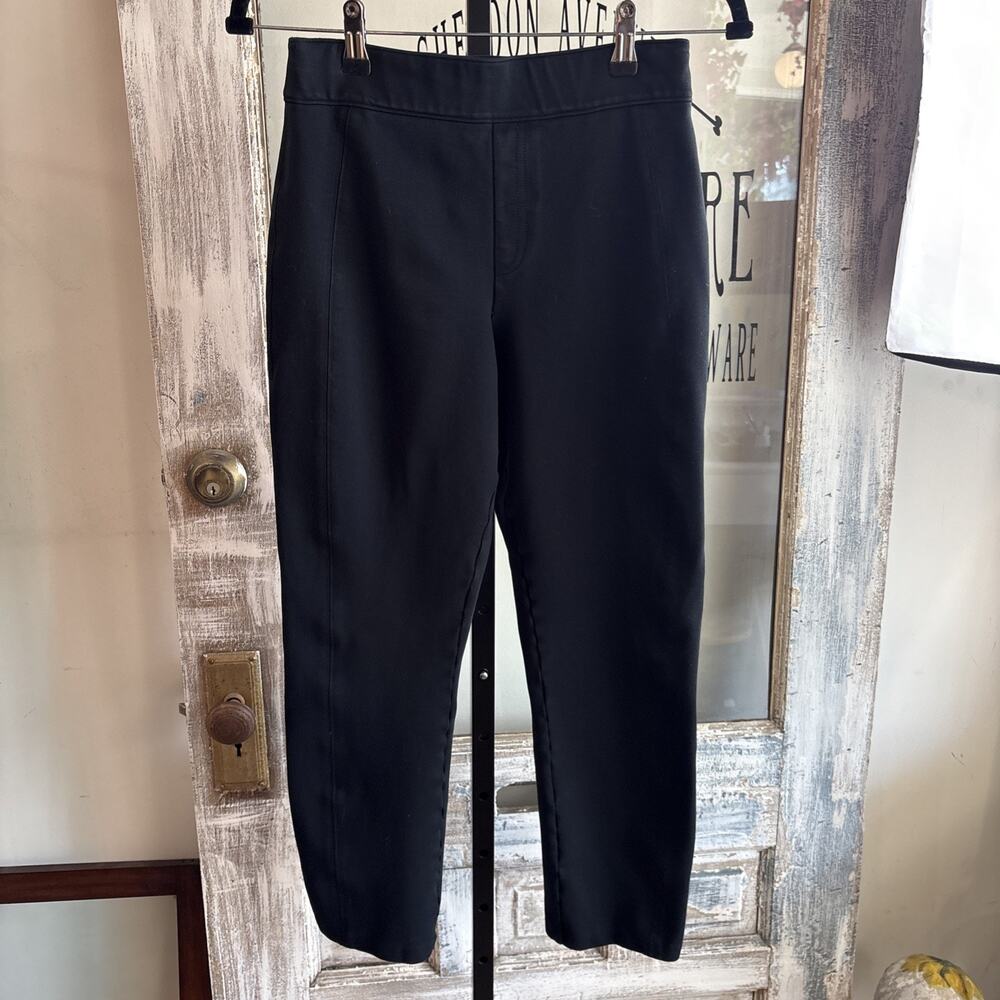 Women’s Black Spanx “The Perfect Pant” High rise Pull On Stretchy Size Small